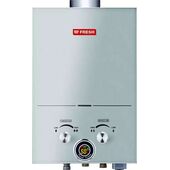 Fresh Spa Gas Water Heater, 6 Liter, Digital, Silver