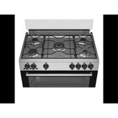 Beko Gas Cooker 5 Burners Stainless Steel Full Safety 2 fans GGR15115DXNE