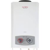 Olympic Water Heater Digital Gas, 10 Liters, With Adabter, natural gas, White