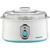 ماكينة صنع زبادي سوكاني , 20 وات , استانلس ستيل SK-2304