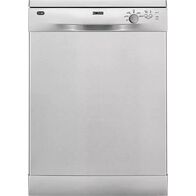 Zanussi Dishwasher, 13 Place Settings, Inverter, 60 cm, 5 Programs, Digital, Stainless, ZDF22002XA