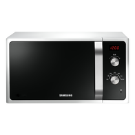 Samsung Microwave 23 Liter Digital MS23F300EEW, 800 Watt, Silver
