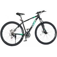 Bicycle Trinx M136 Pro Sports with 21 Speeds, 29 Inches - Black and Green