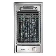 Elba Built-in Electric Charcoal Grill, 30 cm, Stainless, E30-700X