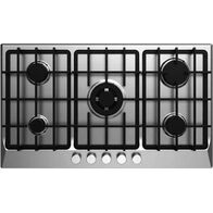 Fresh Built-in Hob, 5 Gas Burners, 60 x 90 cm, Stainless Steel, HAFR90CMSC1