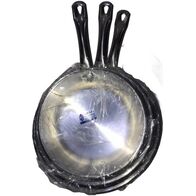 Aluminum Hand Stainless Steel Pan 3 Pan Set 22cm 24cm 26cm