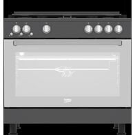 Beko Freestanding Cooker GGR 15115 DX NA (Fan-assisted Gas, 90 cm)