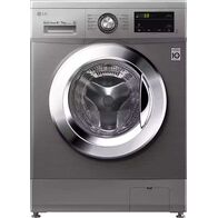 LG Front Loading Washing Machine, 8 kg, 10 Programs, Inverter, Silver, F4J3TMG5P