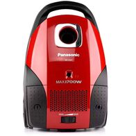 Panasonic Vacuum Cleaner, 1700 Watt, 4 Liter, Malaysian, Red, MC-CG525