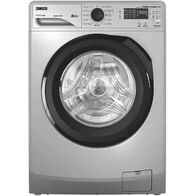 Zanussi Automatic Washing Machine, Digital Multi Program, TC4, 7 KG, 1200 RPM, Silver, Motor Universal, Black Door - ZWF7240SB5