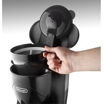 Delonghi Filter Coffee Machine - Icm2.B, Black, Plastic