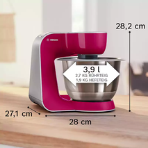 Bosch Food Processor 1000 Watt, 3.9 Liter MUM58420