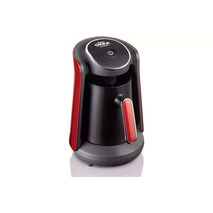 Oka Turkish Minia Coffee Machine 480 Watt, Black & Red OK004k