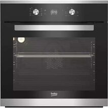 Beko Built-In Oven 60 x 60 cm, Electric, 71 Liter, Digital, Black Glass, BIM25300X
