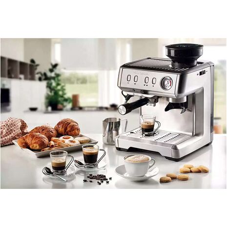 ماكينة قهوة اسبريسو أريتي 1600 وات، فضي 1313