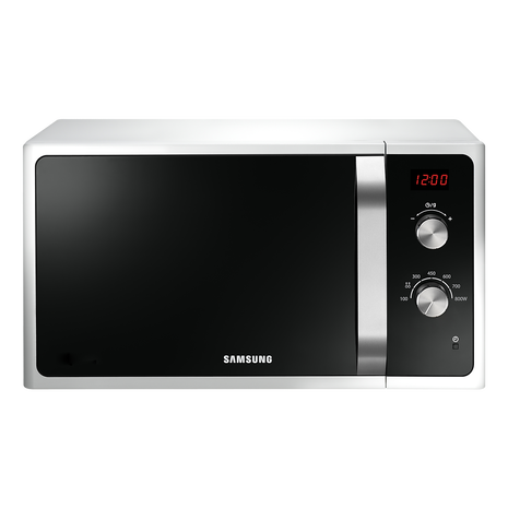 Samsung Microwave 23 Liter Digital MS23F300EEW, 800 Watt, Silver