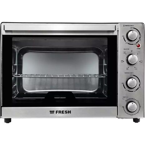 فرن فريش 65 لتر، 2200 وات، شواية، مروحة، ستانلس FR-65