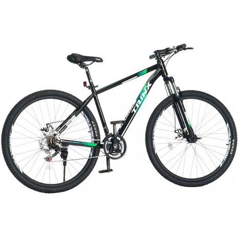 Bicycle Trinx M136 Pro Sports with 21 Speeds, 29 Inches - Black and Green