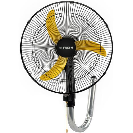 Fresh Shabah Wall Fan 20 Inch Yellow/Black
