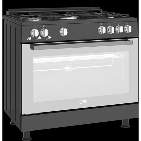 Beko Freestanding Cooker GGR 15115 DX NA (Fan-assisted Gas, 90 cm)