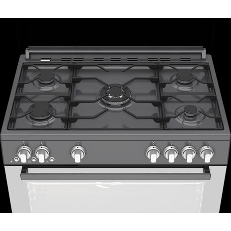 Beko Freestanding Cooker GGR 15115 DX NA (Fan-assisted Gas, 90 cm)