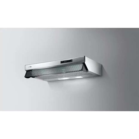 Turbo Air Flat Hood, 60 cm, 3 Speeds, Stainless, K801R-60F