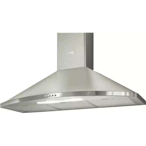 Turbo Air Pyramid Hood, 90 cm, 3 Speeds, Stainless, ACANTO
