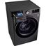 LG Vivace Full Automatic Washing Machine, Front Loading, 9 Kg + 5 Kg Dryer, SmartThinQ™, Black, F4R5VGG2E