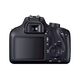Canon EOS 4000D Camera, 18 MP, 18-55mm Lens, Black