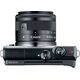 Canon EOS M100 Camera, 24.2 MP, 15-45mm Lens, Black