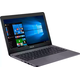 ASUS Laptop E203NAH-FD084T, Intel Celeron N3350, 4GB RAM, 500GB HDD, Intel Integrated HD, 11.6 inch HD Display, Windows 10, Grey