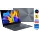 Asus Laptop Zenbook Flip 13 UX363EA-OLED007W, 11th, Intel Core I7-1165G7, 16GB RAM, 1TB SSD M2, intel Iris Xe Graphics, 13.3-inch OLED FHD Display, Windows 11, Gray