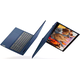 لاب توب لينوفو ايديا باد 3 15IML05، بمعالج من الجيل العاشر، Intel Core I3، رامات 4 جيجابايت، 1 تيرابايت HDD، نفيديا جي فورس MX130 2GB، شاشة 15.6 بوصة FHD، دوس، ازرق