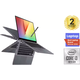 لاب توب فيفوبوك فليب 14 أسوس TP412FA-4G003T، بمعالج من الجيل العاشر، Intel Core I3 ، رامات 4 جيجابايت، 265 جيجابايت SSD هارد، Intel UHD Graphics، شاشه 14 بوصة FHD، ويندوز 10، رمادي