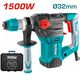 TOTAL TH1153216 ROTARY HAMMER 36MM 1500 WATT