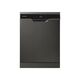 TORNADO Dishwasher 15 Person 60 cm Digital 8 Programs Dark Inox TDV-FN158CDX