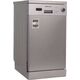 White Point Dishwasher 10 Place Settings, 45 cm, 5 Programs, Silver, WPD 105 DS